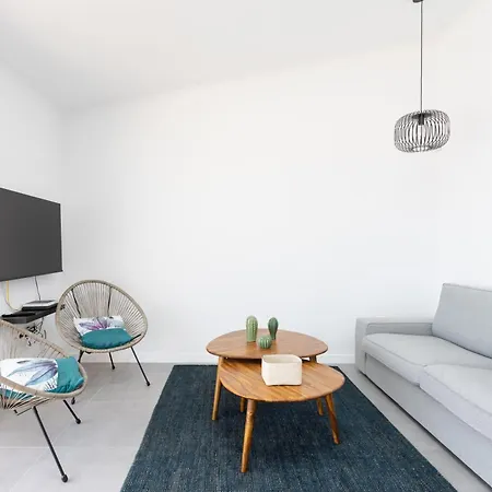 Semesterbostad Home2book Coastal Chic Apt, Huge Private Terrace Candelaria